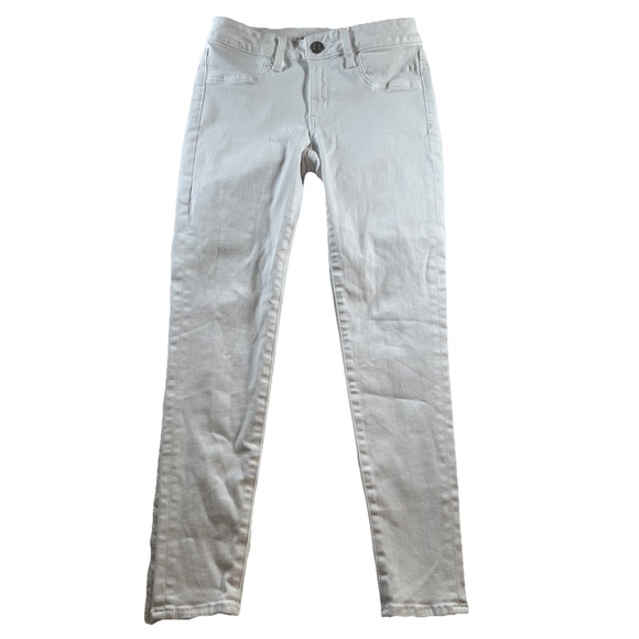 American Eagle By Payless Denim - American‎ Eagle Jeggings Womens 4 Short White Next Level Stretch Pants High Rise